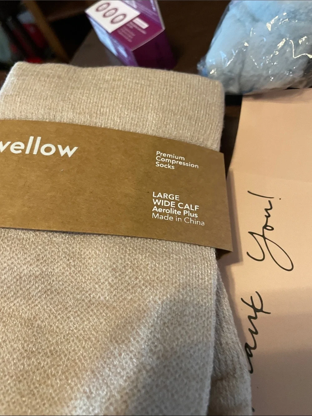 Wellow Women's Sock Trio - Black, Cream & Gray